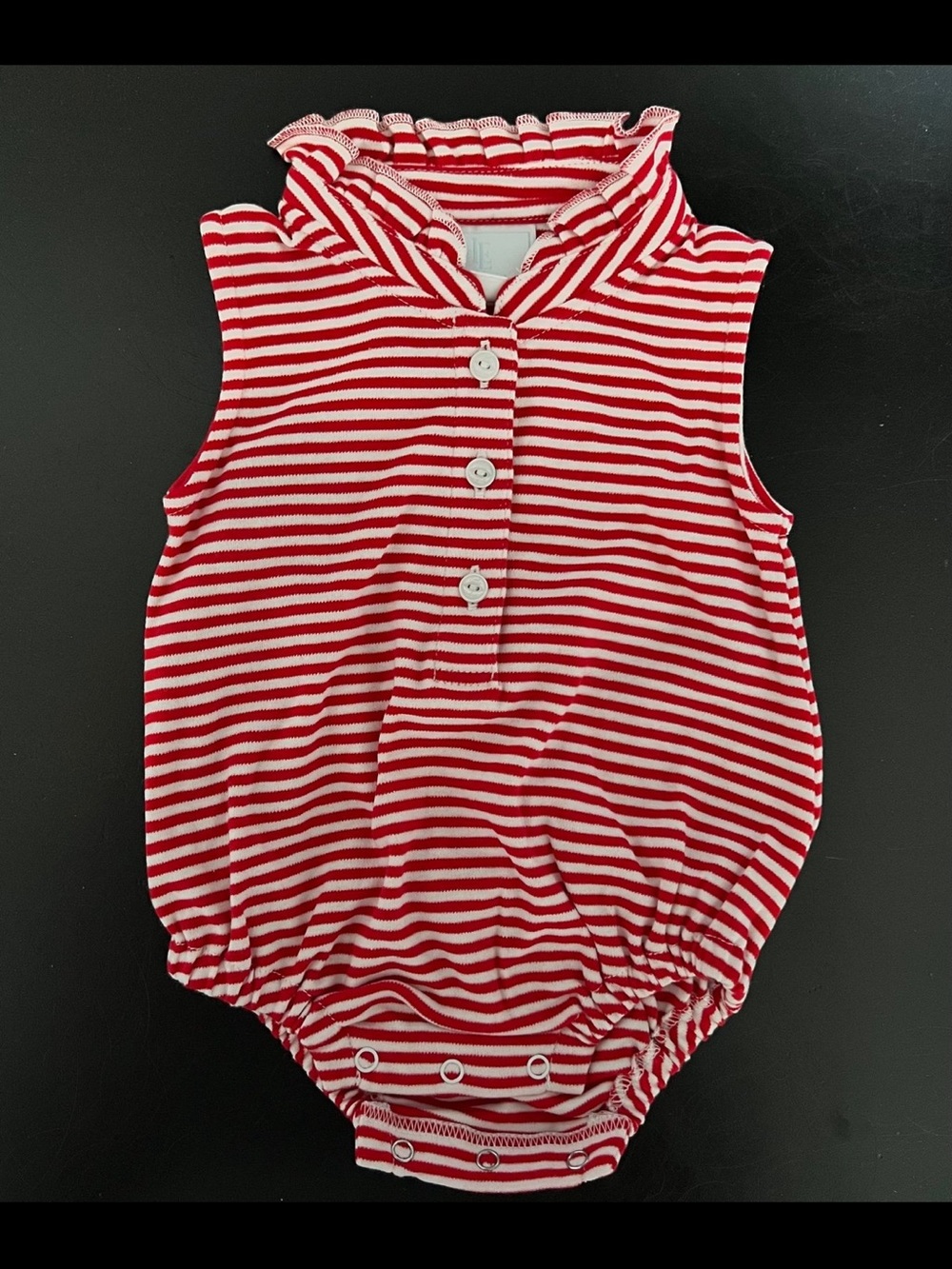Little English Hastings Bubble Girls 3M Red Stripe